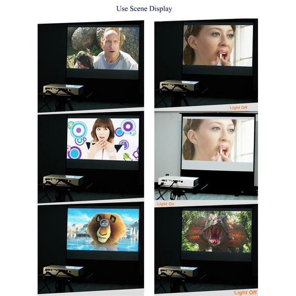 Репроектор 1080P 4K DLP СИД андроида люменов 3800 умный для домашнего кино