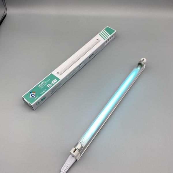 6W UVC Replacement Bulb 185nm F6T5 G5 Base UV Ozone Sterilization Lamp
