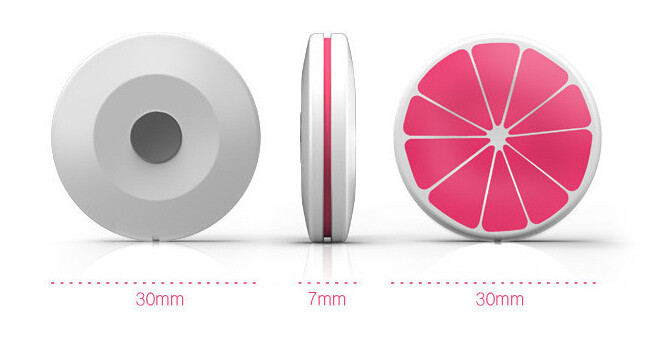 Intelligent IR Bluetooth Smart Thermometer Pink for pregnant
