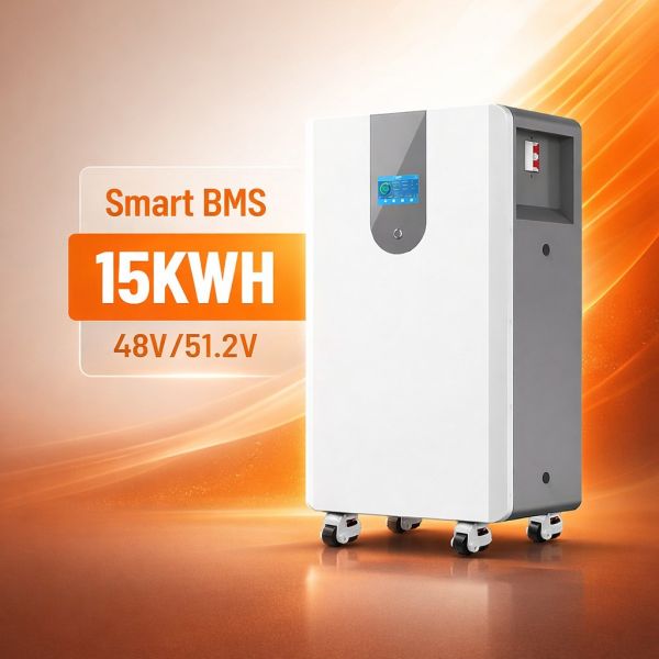 48V LiFePO4 Battery 10kWh-30kWh Capacity with Hybrid Inverter and Smart BMS for Energy Storage System