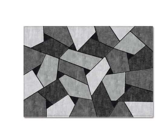 Geometric floor mat, bedroom, restaurant carpet, carpet