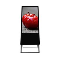 Portátil solo de pie fondo hueco 43 pulgadas LED cartel LCD Digital tablero de menú