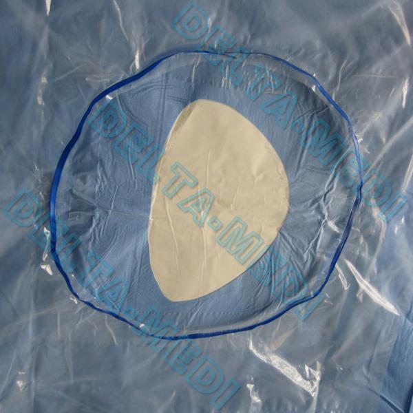 ETO Sterile Dark Blue Disposable Medical Drapes For C Section