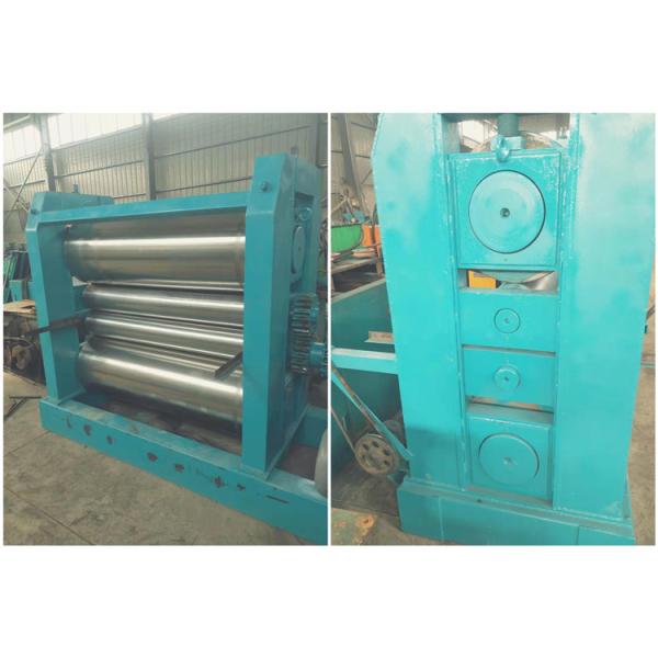Four Rollers Metal Flattening Machine With 500 Mm Roller And 200 Mm Roller