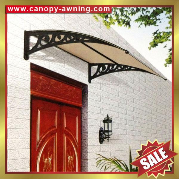 PC polycarbonate diy window door awning shelter canopies canopy cover for house villa -excellent waterproofing product!