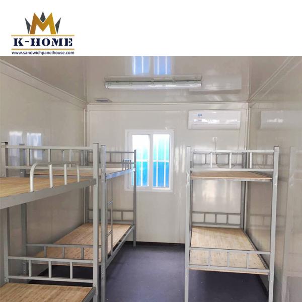 Tipo moderno escritório portátil do recipiente com projeto modular da construção rápida da acomodação