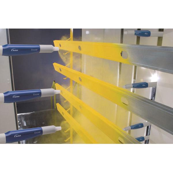 Poudre jaune de polyester de melon enduisant la poudre d'équipement durable enduisant RAL 1028