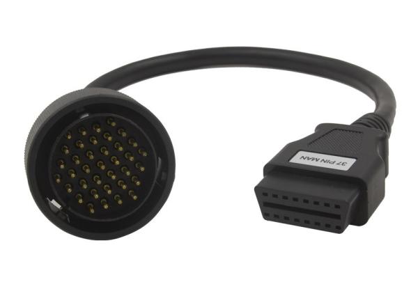 OBD2 OBDII 16 Pin J1962 Female to MAN 37 Pin Male Connector Cable