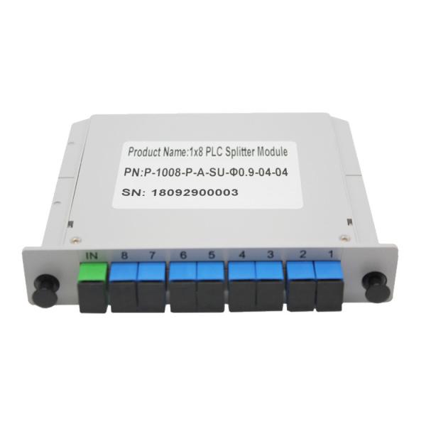 1X2 1X4 1X8 1X16 Waveguide FTTH PLC Splitter Box With Sc