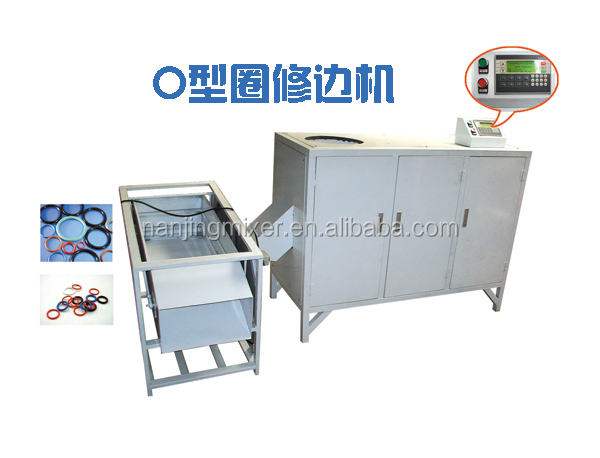 L1450xW700xH1000mm Rubber Oil Ring Trimming Deflashing Machine with Online Support