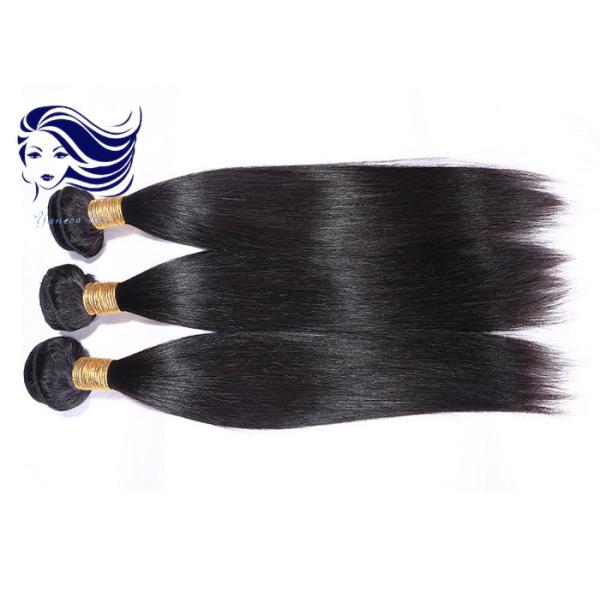 Human Real Virgin Brazilian Hair Extensions Straight for Black Women
