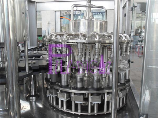 3 In 1 Monoblock Hot Filling Machine Mango Juice Washing Filling Capping Machine