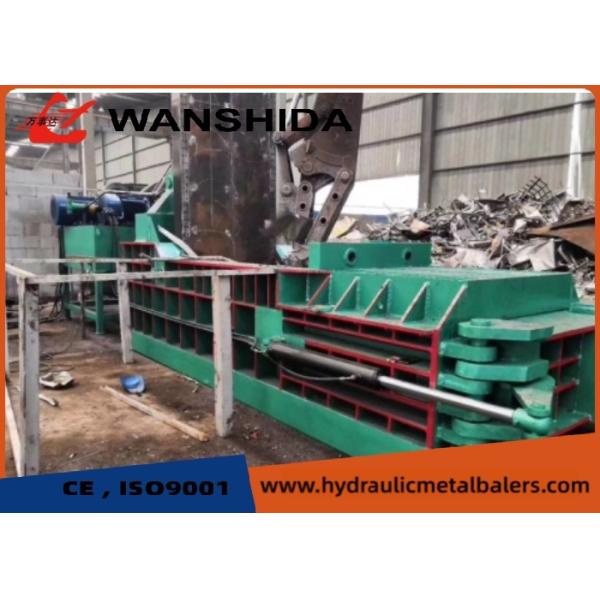 250 Ton High Density Hydraulic Metal Baler with PLC Control for Scrap Metal Recycling