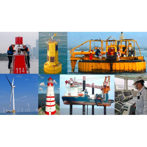 IP67 7NM Stand Alone LED Marine Lantern For Buoy Marker With GPRS Communication