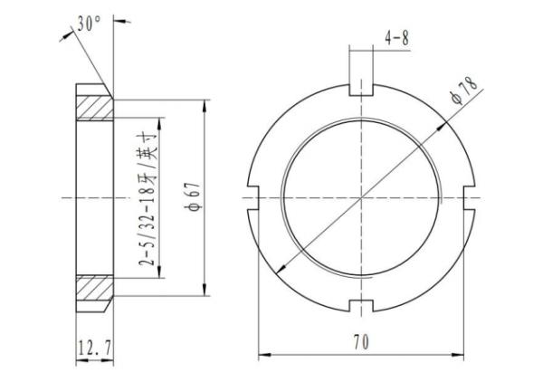 BEARING LOCK NUT KIT G0006045 Mission Pump Spare Parts