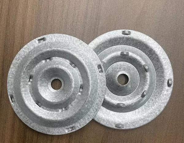 Acessórios da arruela da membrana do telhado de TPO para o sistema de telhado em volta dos prendedores de solda do telhado da placa