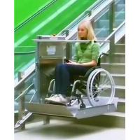 Elevación hidráulica para sillas de ruedas al aire libre para personas con discapacidad