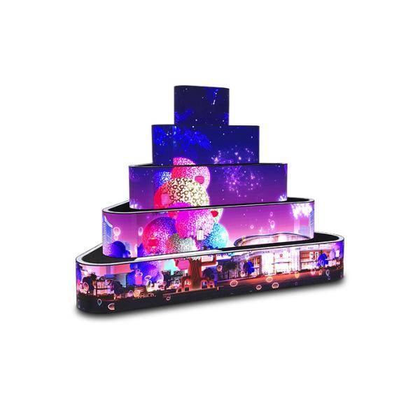 La FCC de la CE a mené l'écran visuel mené flexible de panneau de Flex Screen