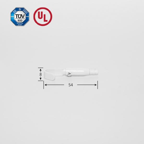J Hook Cable Gripper With White Painting Cusomized Lighing Accessory With Safety Cap