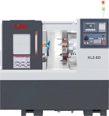 Universal Horizontal Cnc Turret Lathe Machine Medium Duty 350mm Length Of Workpiece
