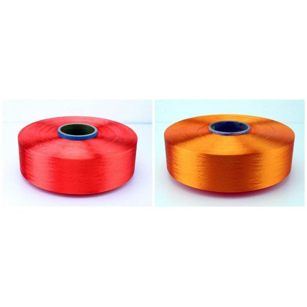 Fully Drawn Colored Polyester Filament Yarn 100D/72F Anti Bacteria