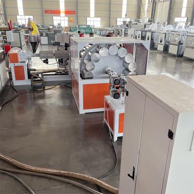 Custom PVC Suction Hose Machine Garden reinforced Fiber PVC Pipe Maker Machine