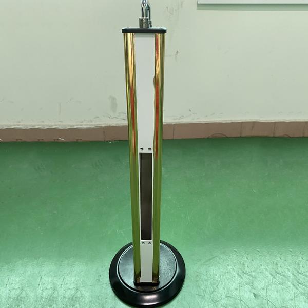 Porta de vidro Alumínio liga de madeira Tipo de porta de impressão digital inteligente Password Display Stand