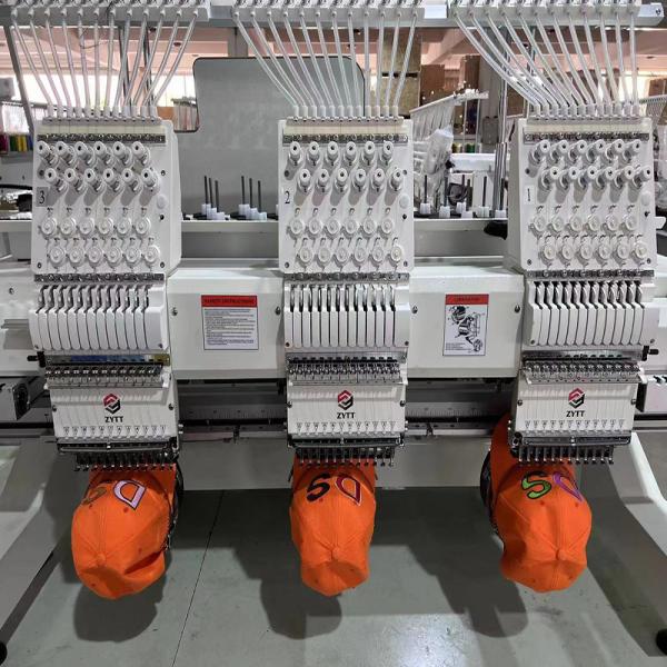 2 Two Head Computer Embroidery Machines Multi Needle Mini industrial