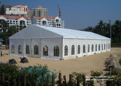 Dossel de alumínio branco exterior resistente do casamento do vento para a barraca X.25 do copo de água 20