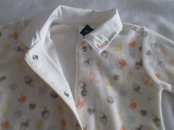 All Over Print Velour Pyjamas Baby Baby Boy Pyjamas With Woven Poplin Collar
