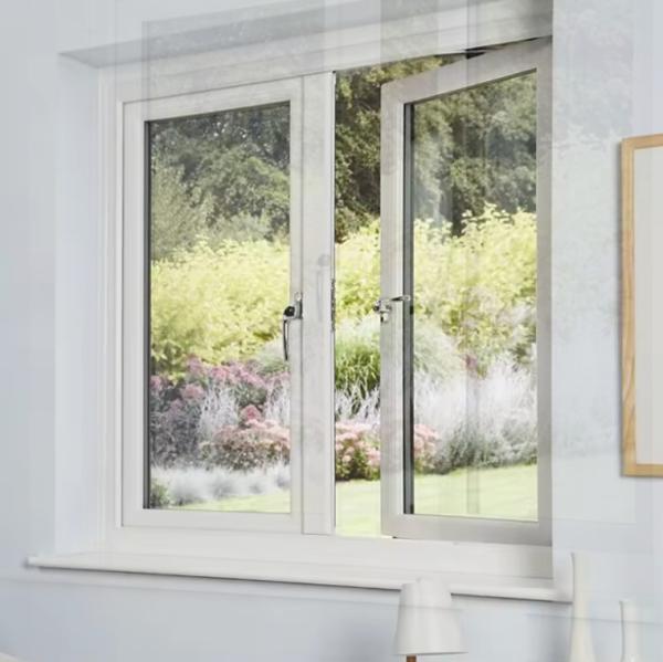 New Design Aluminum Casement swing Window With Tempered Glass