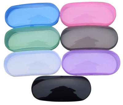 large size plastic transparent sunglasses box for kids ,woman and man with cheap price and small MOQ