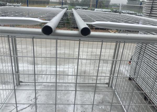 Large Temporary Fence Panel Industrial Waste Bins Cage 1500mm X 2000mm X 2000mm