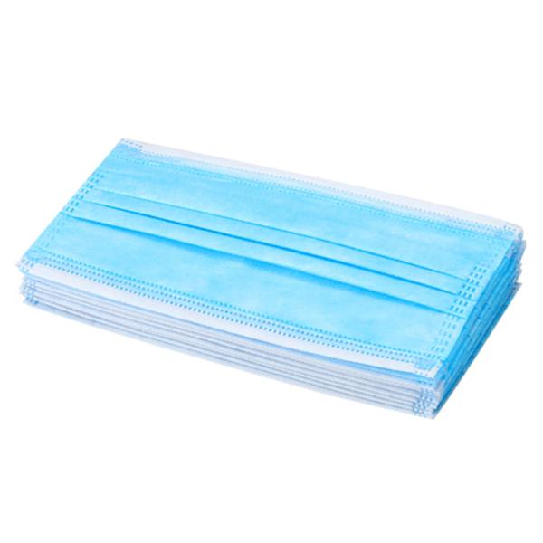 ISO13485 CE 145*90mm 3 Plyer Disposable Non Woven Mask with CE FDA certificate