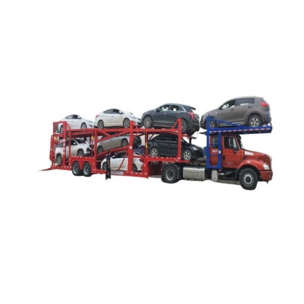 Customization Double Decker 6-8 Cars Transport Truck Car Semi Trailer for Direct Sale