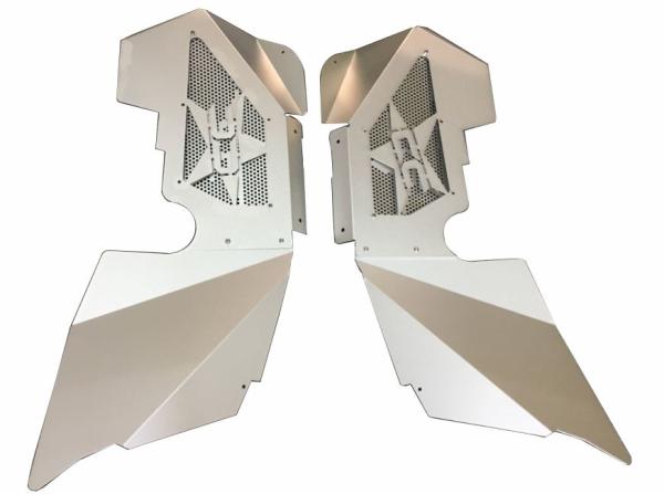 Aluminium Wheel Inner Fenders Kits Fit for Wrangler JK 07+,Style:skull head ,,Poison Spider,OE type,1 / 2 twisted teeth