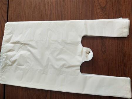 Large Biodegradable Check-Out T-Shirt Bag