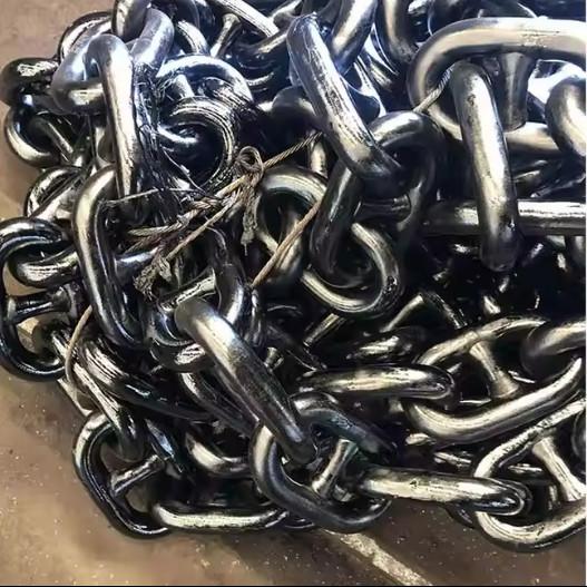 122mm Grade 3 Marine Galvanized Anchor Chain High Strength Alloy Steel