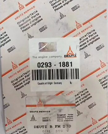 Машинные части TCD.8L6 Deutz подгоняли плиту толкнутого подшипника кривошина