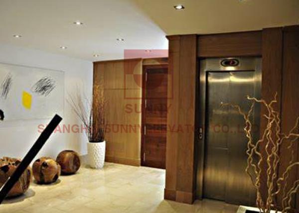 elevadores residenciais 304 de aço inoxidável da casa da casa de campo de 400kg 0.5m/S