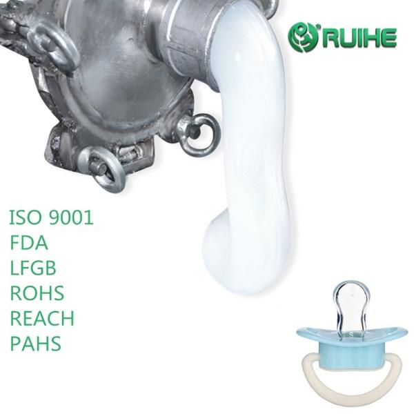 Low Viscosity Platinum Food Grade Liquid Silicone Rubber 1A / 1B Mix By Volume