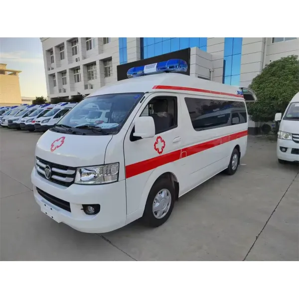 China Diesel Manual/Mt Emergency Rescuetransfer Ambulance