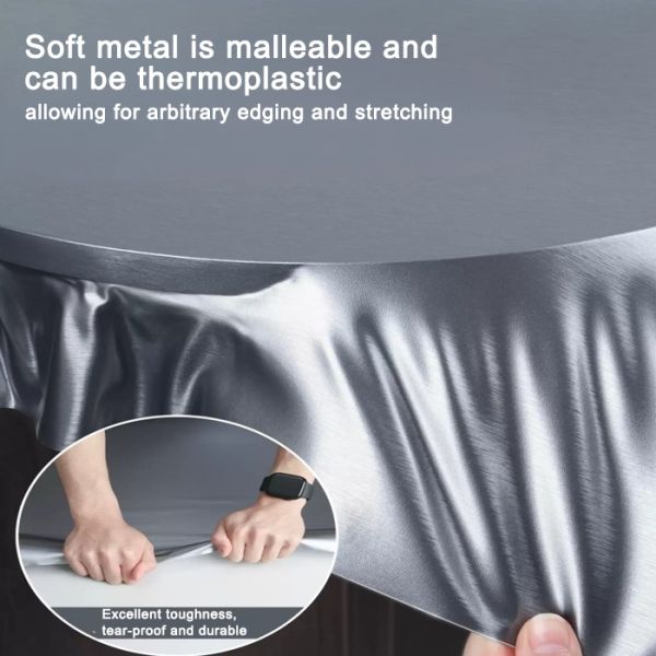 Brushed Finish Metallic PVC Film Decorative Foil For Premium Cabinet Doors
