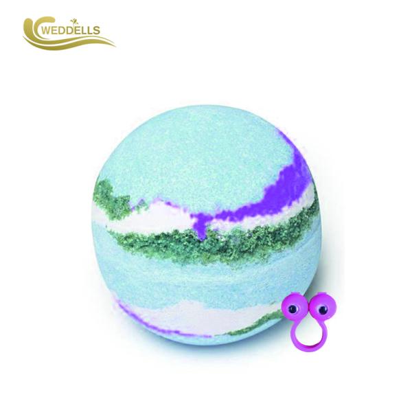 Fruit Flavor Fizzy Kids Surprise Bath Bombs Organic Vegan Pure Handmad