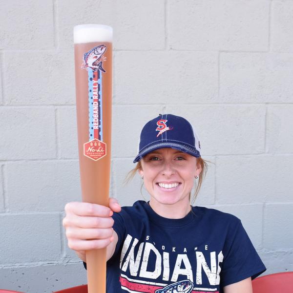 Frosted Plastic Baseball Bat Beer Cup Original Baseball Bat Shaped