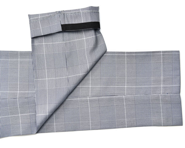 Slim Fit Mens 3 Pieces Suit Business Formal Light Grey Check Color SGS Certification