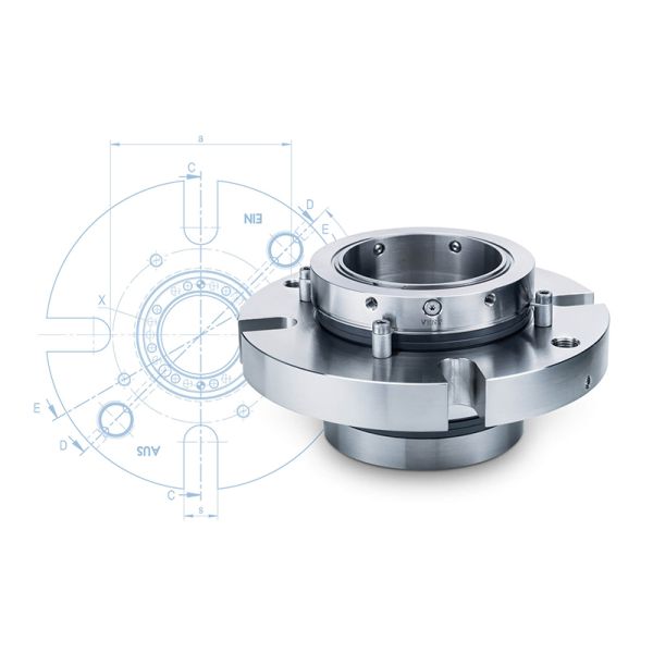 DEPAC Type 321 322 323 Stationary Double Cartridge Mechanical Seals for Pumps