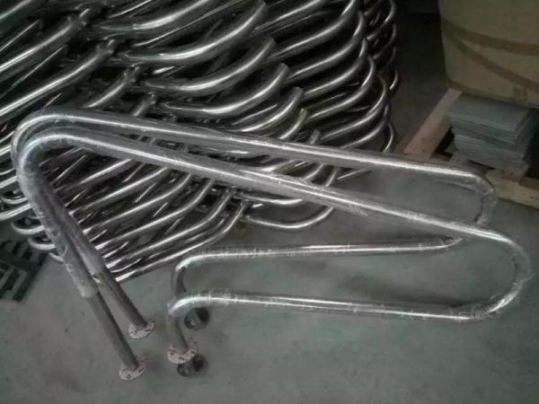 A superfície lustrou os punhos da garra da piscina SS304 de 1.0mm
