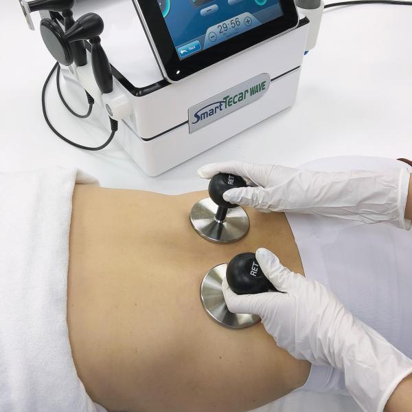 Capacitive and Resistive Diathermal Eletromagnetic Shockwave Therapy Machine