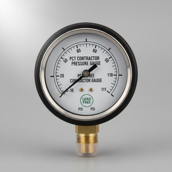 WINTERS   PCT CONTRACTOR PRESSURE GAUGE/ PCT-45 LEAD FREE CONTRACTOR GAUGE